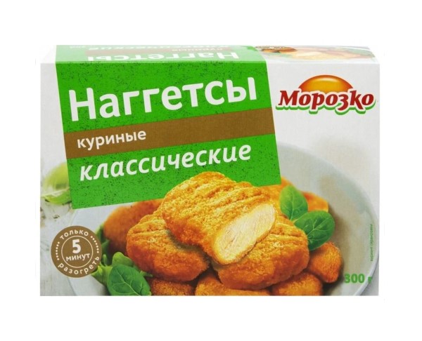 Наггетсы МОРОЗКО Классические 300г / интернет-магазин напитков Лоза в Улан-Удэ