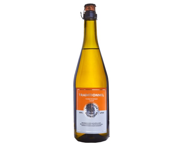Сидр ОЛДЕН TRADITIONEL сух 4.7% 750мл ст/б / интернет-магазин напитков Лоза в Улан-Удэ