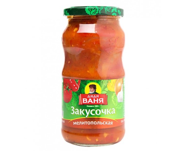 Закуска ДЯДЯ ВАНЯ Мелитопольская 460г / интернет-магазин напитков Лоза в Улан-Удэ