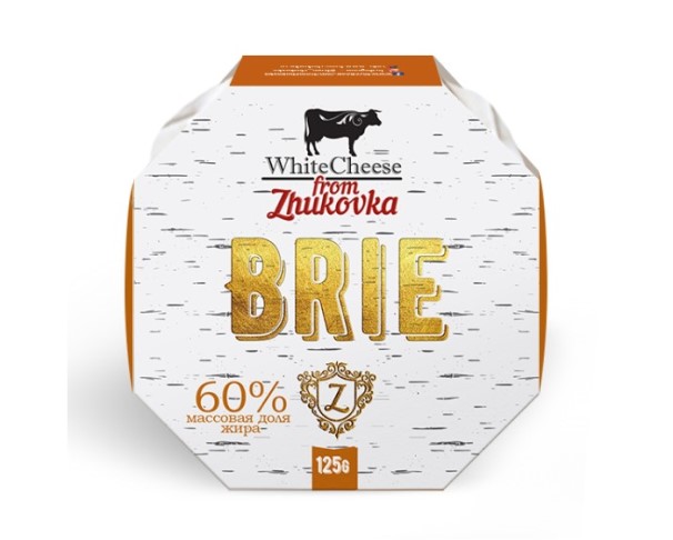 Сыр ЖУКОВКА Бри 60% 125г БЗМЖ / интернет-магазин напитков Лоза в Улан-Удэ