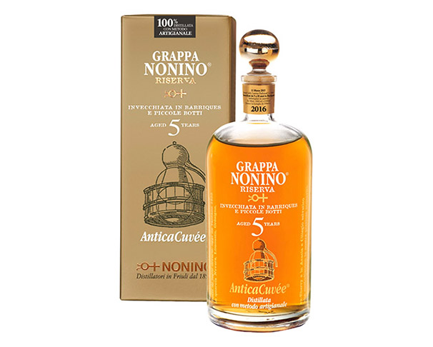 Граппа НОНИНО Антика Кюве 43% 700п/у / интернет-магазин напитков Лоза в Улан-Удэ