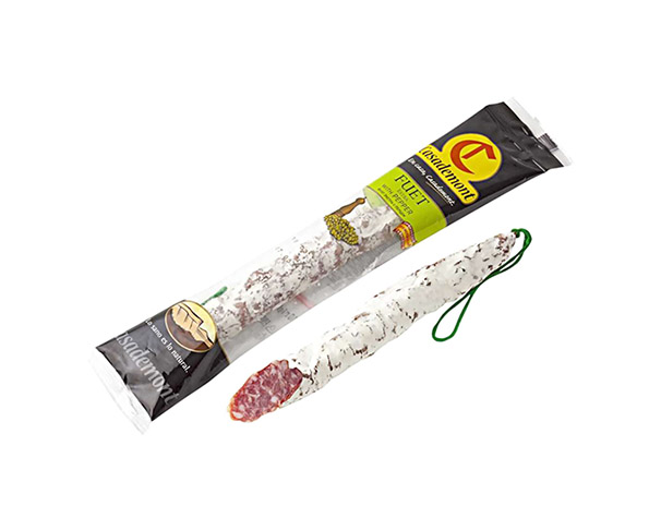 Колбаса CASADEMONT Фуэт Экстра с перцем с/в 110г / интернет-магазин напитков Лоза в Улан-Удэ