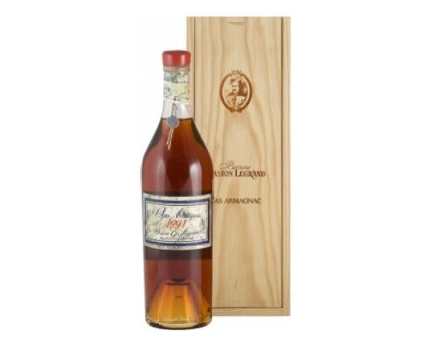 Арманьяк БАРОН Г. ЛЕГРАН Ба 1991 40% 700мл п/у (дерево) / интернет-магазин напитков Лоза в Улан-Удэ