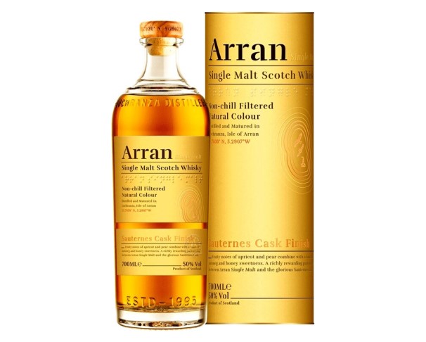 Виски АРРАН Сотерн Каск Финиш 50% односолодовый 700мл п/у / интернет-магазин напитков Лоза в Улан-Удэ