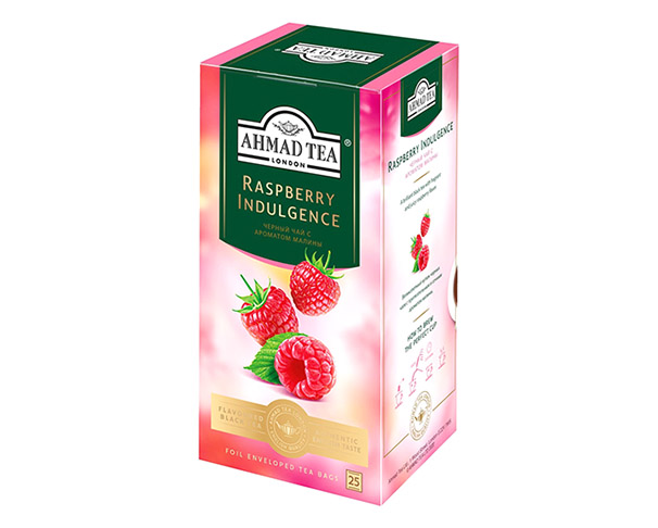 Чай АХМАД черный Малина 25*1,5г / интернет-магазин напитков Лоза в Улан-Удэ
