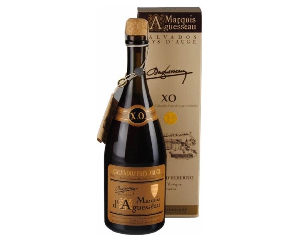 Кальвадос МАРКИЗ Д`АГЕССО ХО 8 лет 700мл / интернет-магазин напитков Лоза в Улан-Удэ