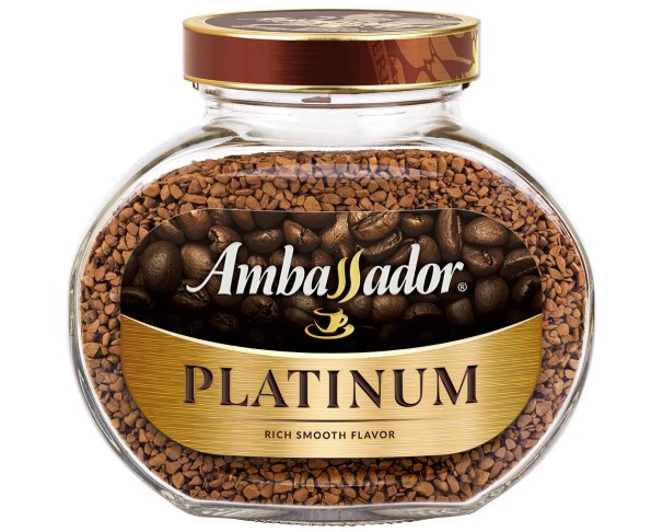 Кофе АМБАССАДОР Платинум 95г ст / интернет-магазин напитков Лоза в Улан-Удэ