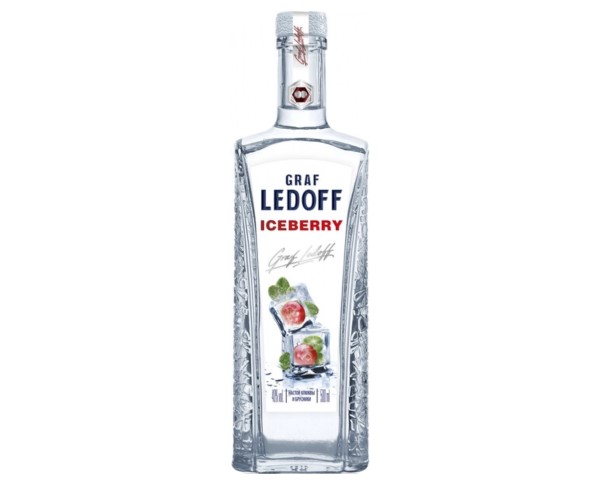 Водка ГРАФ ЛЕДОФФ Айсберри 500мл / интернет-магазин напитков Лоза в Улан-Удэ