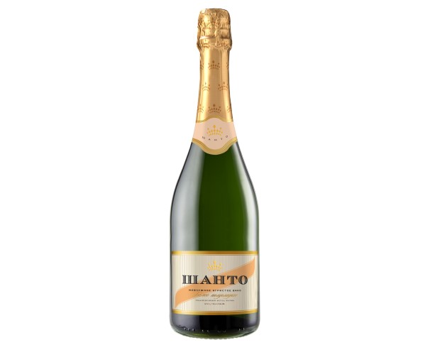 Вино игристое России ШАНТО белое полусладкое 750мл / интернет-магазин напитков Лоза в Улан-Удэ