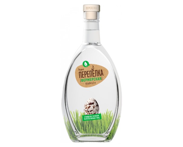 Водка ПЕРЕПЕЛКА Фермерская 40% 200мл / интернет-магазин напитков Лоза в Улан-Удэ
