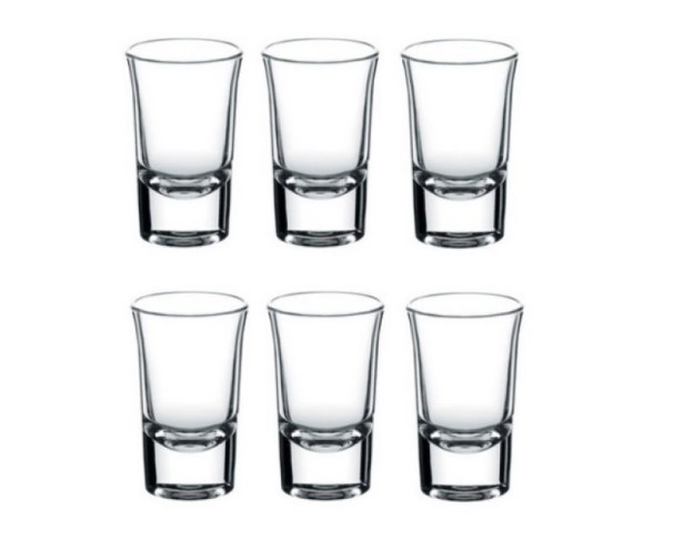 Набор стопок Pasabahce Бостон Шотс 40мл 6шт / интернет-магазин напитков Лоза в Улан-Удэ