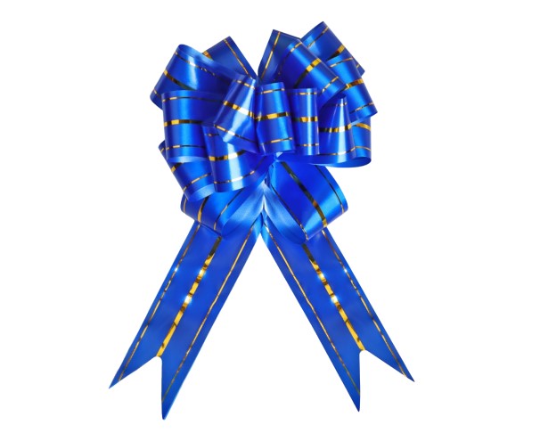Бант-шар №4,5 три золотых полосы, синий 3556564 / интернет-магазин напитков Лоза в Улан-Удэ