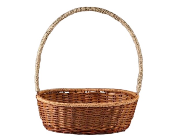 Корзина бамбук, лоза 35х28х12/37см 4724610 / интернет-магазин напитков Лоза в Улан-Удэ