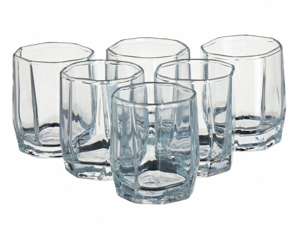 Набор стопок Pasabahce Хисар 55мл 6шт / интернет-магазин напитков Лоза в Улан-Удэ