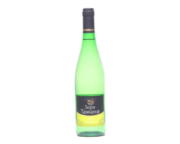 Вино России ЗОРИ ТАМАНИ белое полусладкое 700мл / интернет-магазин напитков Лоза в Улан-Удэ