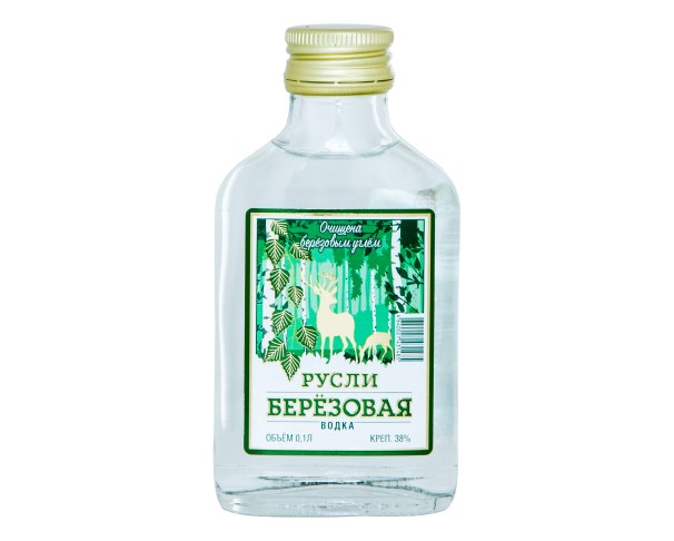 Водка РУСЛИ Березовая 38% 100мл / интернет-магазин напитков Лоза в Улан-Удэ