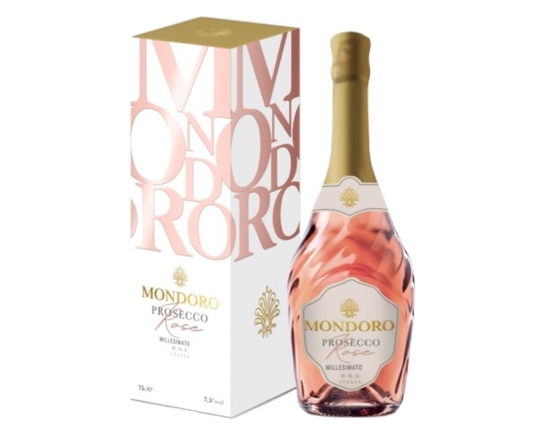 Вино игристое МОНДОРО Просекко Розе сухое 750мл п/у / интернет-магазин напитков Лоза в Улан-Удэ