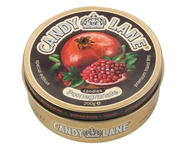 Леденцы CANDY LANE гранат 200г ж/б / интернет-магазин напитков Лоза в Улан-Удэ