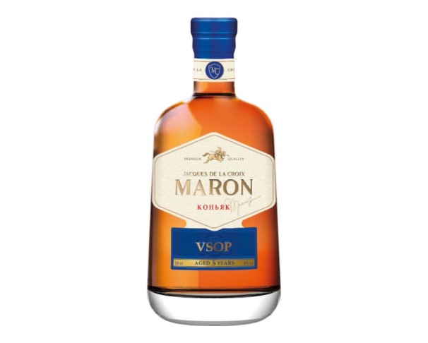 Коньяк России ЖАК ДЕ ЛА КРУА МАРОН VSOP 40% 500мл / интернет-магазин напитков Лоза в Улан-Удэ