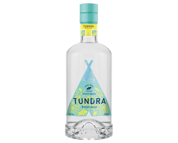 Ликер ТУНДРА Биттер Минт 35% 500мл / интернет-магазин напитков Лоза в Улан-Удэ