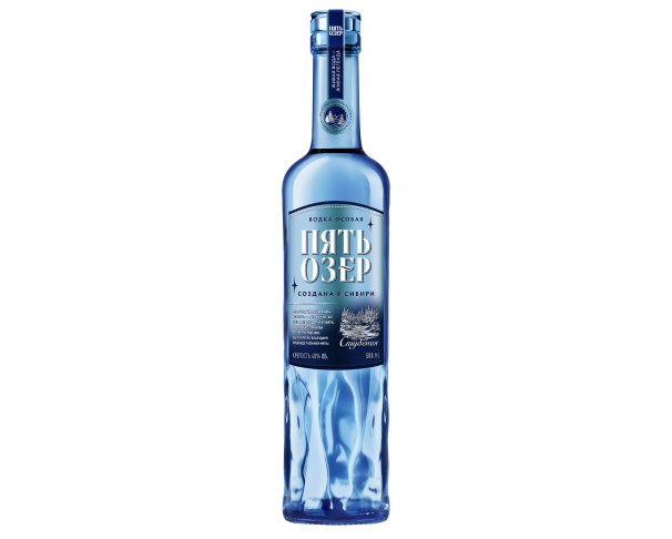 Водка ПЯТЬ ОЗЕР Студеная особая 500мл / интернет-магазин напитков Лоза в Улан-Удэ