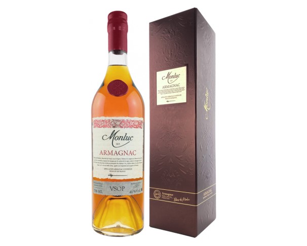 Арманьяк МОНЛЮК VSOP 40% 700мл п/у / интернет-магазин напитков Лоза в Улан-Удэ