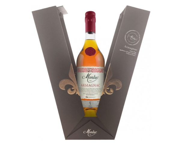 Арманьяк МОНЛЮК 5 лет 43% 700мл п/у / интернет-магазин напитков Лоза в Улан-Удэ