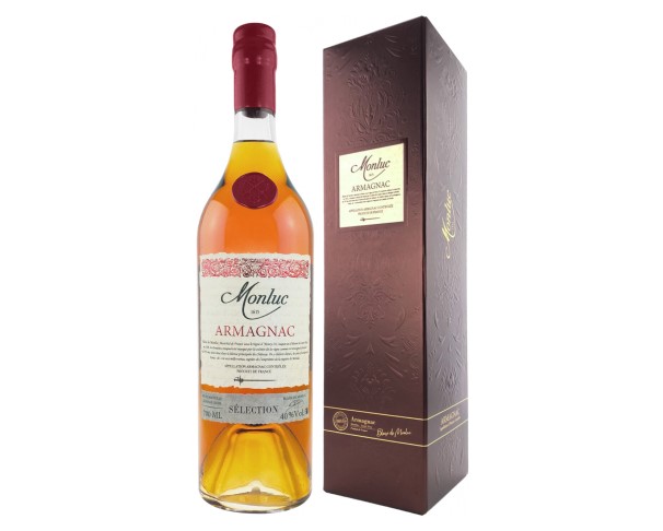 Арманьяк МОНЛЮК Селексион 40% 700мл п/у / интернет-магазин напитков Лоза в Улан-Удэ