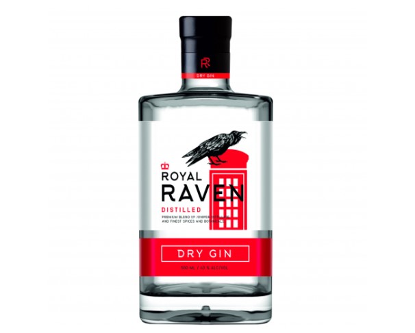 Джин РОЯЛ РЕЙВЕН 500мл / интернет-магазин напитков Лоза в Улан-Удэ