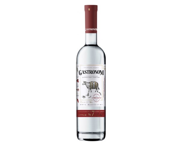 Водка ГАСТРОНОМ Купаж №7 к мясным блюдам особая 37,5% 500мл / интернет-магазин напитков Лоза в Улан-Удэ