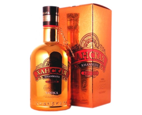 Водка ХАНСКАЯ Repablic Edition 40% 500мл / интернет-магазин напитков Лоза в Улан-Удэ