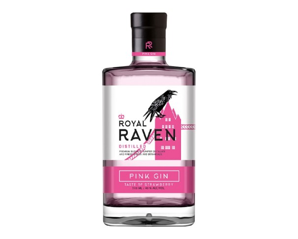 Джин РОЯЛ РЕЙВЕН Пинк 500мл / интернет-магазин напитков Лоза в Улан-Удэ