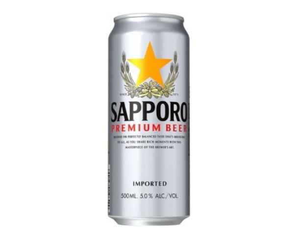 Пиво САППОРО Премиум 4,1% 500мл ж/б / интернет-магазин напитков Лоза в Улан-Удэ