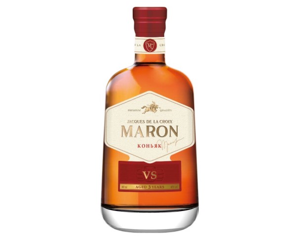Коньяк России ЖАК ДЕ ЛА КРУА МАРОН VS 40% 500мл / интернет-магазин напитков Лоза в Улан-Удэ