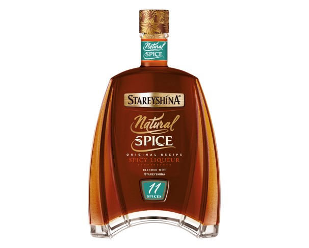 Ликер десертный России СТАРЕЙШИНА Нейчерал Спайс 500мл / интернет-магазин напитков Лоза в Улан-Удэ