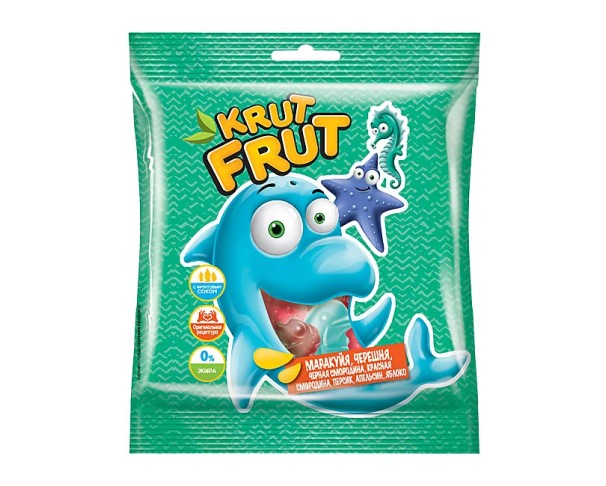 Жевательный мармелад Крут Фрут Морские животные 70г / интернет-магазин напитков Лоза в Улан-Удэ