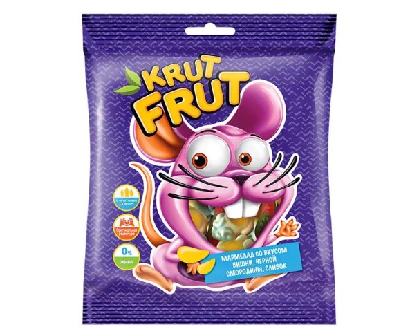 Жевательный мармелад Крут Фрут Мышки 100г / интернет-магазин напитков Лоза в Улан-Удэ