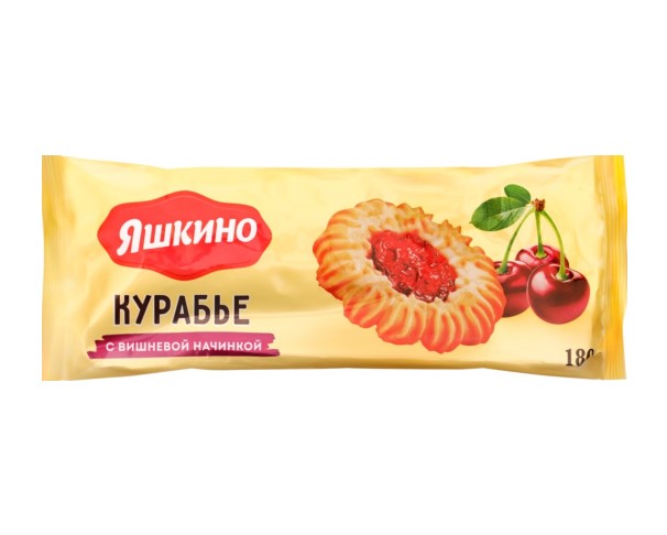 Печенье ЯШКИНО сдобное Курабье 180г / интернет-магазин напитков Лоза в Улан-Удэ