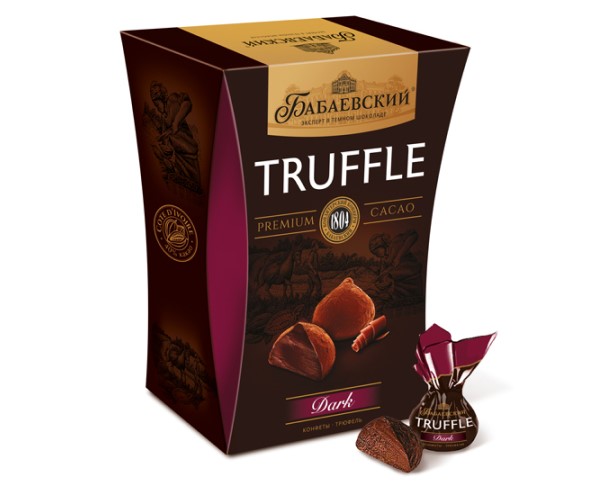 Конфеты БАБАЕВСКИЕ Дарк Трюфели горькие 200г / интернет-магазин напитков Лоза в Улан-Удэ