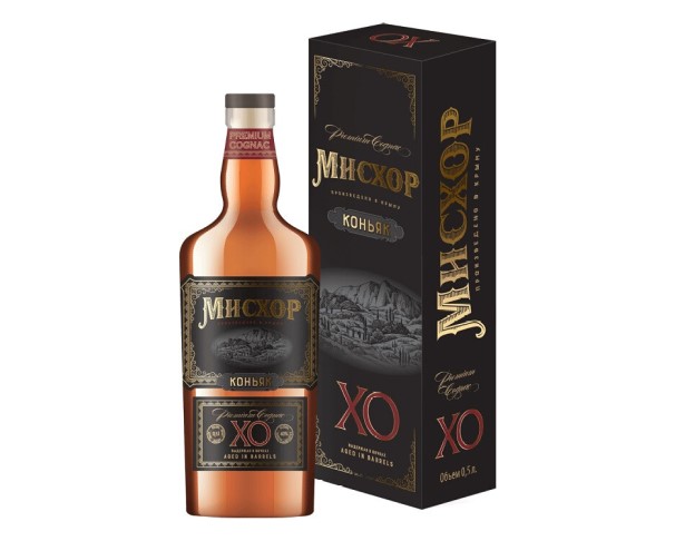 Коньяк России МИСХОР ХО 40% 500мл п/у / интернет-магазин напитков Лоза в Улан-Удэ