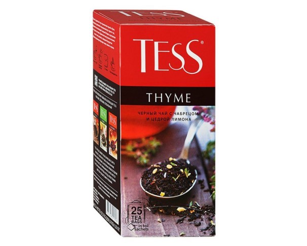 Чай ТЕСС Тайм черный 25*1,5г / интернет-магазин напитков Лоза в Улан-Удэ