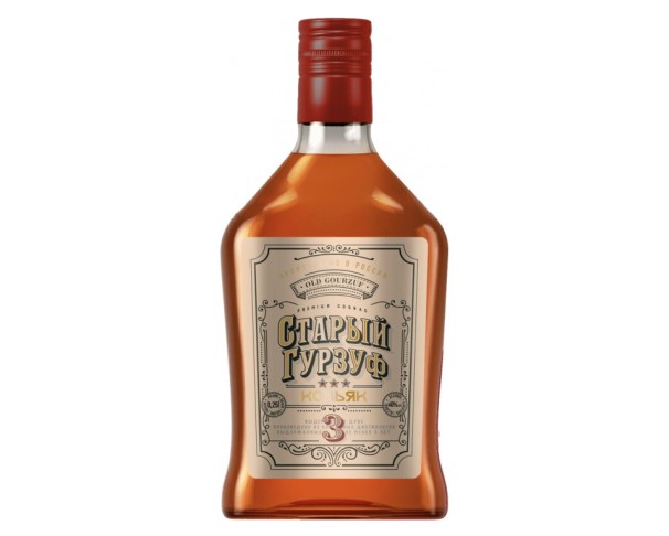 Коньяк России СТАРЫЙ ГУРЗУФ трехлетний 40% 250мл / интернет-магазин напитков Лоза в Улан-Удэ