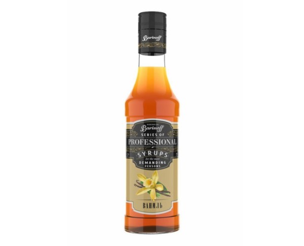 Сироп БАРИНОФФ Ваниль 250мл / интернет-магазин напитков Лоза в Улан-Удэ
