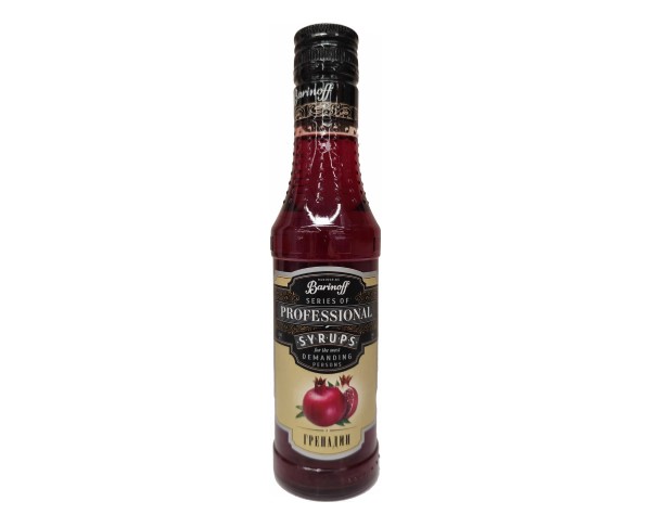 Сироп БАРИНОФФ Гренадин 250мл / интернет-магазин напитков Лоза в Улан-Удэ