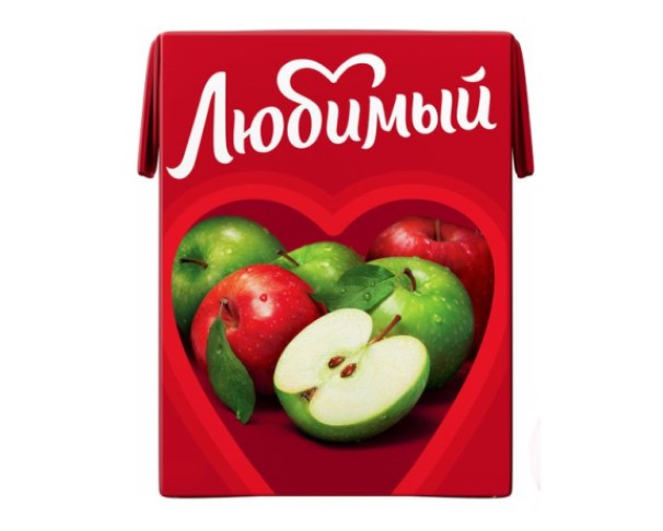 Напиток сокосод ЛЮБИМЫЙ Яблоко 200 мл / интернет-магазин напитков Лоза в Улан-Удэ