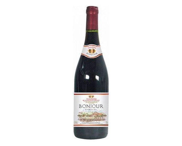 Вино БОНЖУР Каберне Совиньон красное сухое 12,5% 750мл  / интернет-магазин напитков Лоза в Улан-Удэ