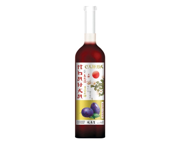 Напиток виноградосодержащий ПЬЯНАЯ СЛИВА красное сладкое 8,5% 750мл / интернет-магазин напитков Лоза в Улан-Удэ