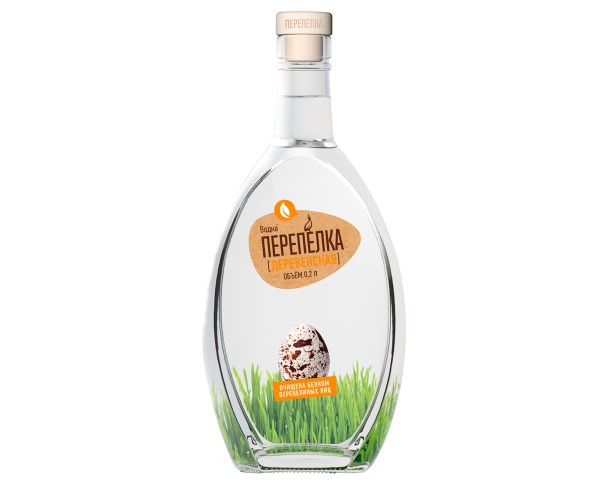 Водка ПЕРЕПЕЛКА Деревенская 40% 200мл / интернет-магазин напитков Лоза в Улан-Удэ
