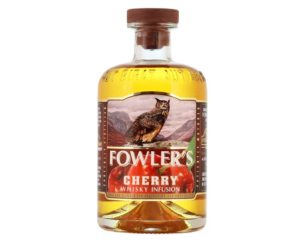 Настойка полусладкая ФОУЛЕРС Вишня на основе виски 35% 500мл / интернет-магазин напитков Лоза в Улан-Удэ