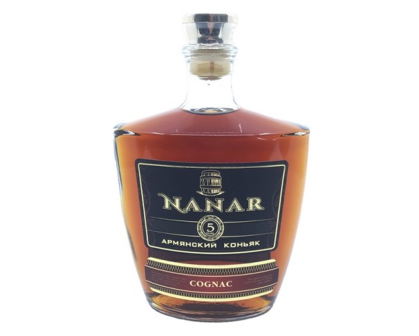 Коньяк НАНАР 5 лет 40% 500мл / интернет-магазин напитков Лоза в Улан-Удэ